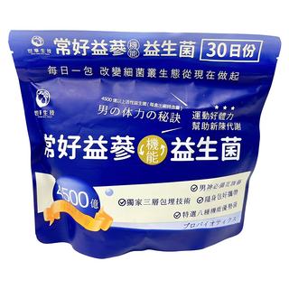世華生技 常好益蔘益生菌 30包入 每包含150億菌, 2g, 1袋