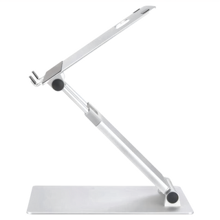 KING JIM NPS15 站立式筆記型電腦支架 III 適用於11-17吋筆記型電腦 最大承重約5kg, 白色, 1個