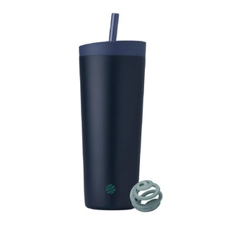 Blender Bottle Tumbler 2合1雙飲口不鏽鋼吸管杯 24oz, 夜幕星空, 1個, 710ml