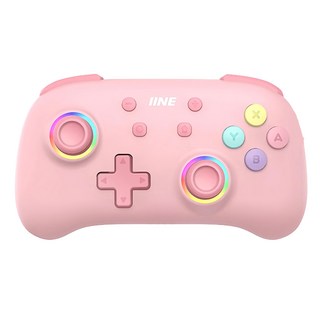 IINE 良值 SWITCH精靈二代手柄 297.6g, 櫻花粉, 1個