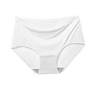桃子蜜語 天絲綿抗菌無痕內褲 親膚透氣 柔軟舒適, 白色