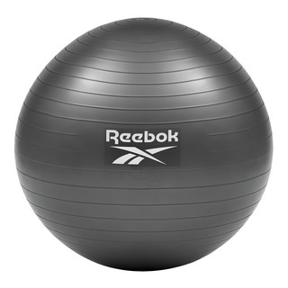 Reebok 健身抗力球 55cm 健身球 強化核心肌群 提升平衡感 多功能訓練輔助器材, Black