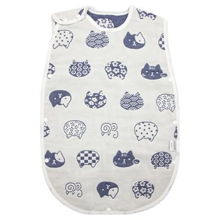 OhBabyLying 六層紗防踢被, 灰藍喵喵