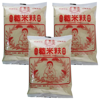 富山 米穀糙米麩, 精選特上米製造, 純糙米、小麥製造, 無香料、防腐劑、糖精, 開水沖泡即食, 400g, 3包
