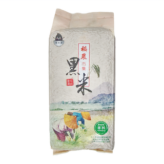 黑米豪 彰化溪州黑糯糙米, 800g, 1包