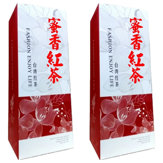 啡茶不可 蜜香紅茶, 台灣南投山上茶區原生態自然農法栽培, 無農藥, 100g, 1入, 2盒