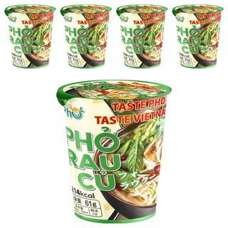 KING PHO 王麵河粉 野菜風味, 5入