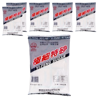 義峰食品 極細特砂 500g, 6包