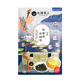 台灣茶人 100%台灣茶 凍頂蔗蜜香烏龍茶, 獨立小包裝方便攜帶, 50g, 2包, 1袋