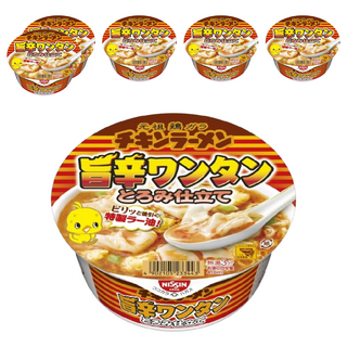 元祖雞汁麵 餛飩碗麵 94g, 6入