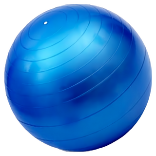 捷華 瑜珈球 厚度2mm 承重150kg 藍色, 75cm