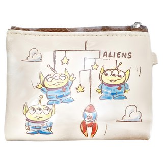 Disney 迪士尼 皮革手繪零錢包 CA661D-9