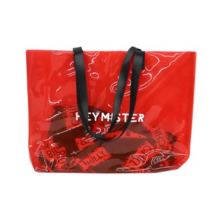 E.City 大容量果凍PVC收納包 尺寸: 46*37*11cm, 顏色隨機, 1個