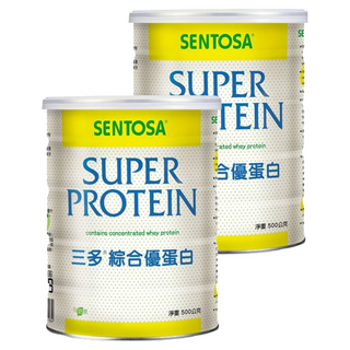 SENTOSA 三多 綜合優蛋白, 每日飲用增強體力 健康維持 精神旺盛, 500g, 2罐