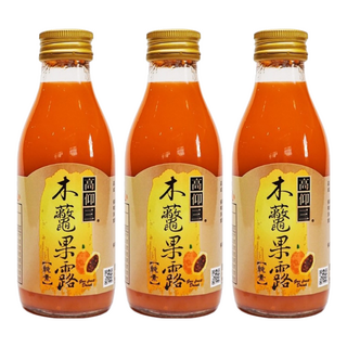 高仰三 木虌果露, 富含膳食纖維 促進新陳代謝, 適合長輩與3C產品長期使用者, 180ml, 3瓶