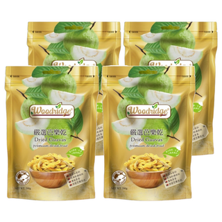 Woodridge 森之果物 嚴選芭樂乾 天然採摘 低溫乾燥, 200g, 4包