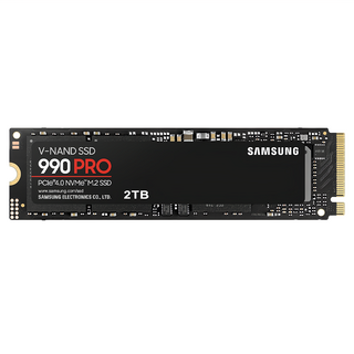 SAMSUNG 三星 990 PRO M.2 2280 PCIe 4.0 ssd固態硬碟 讀7450M/寫6900M, MZ-V9P2T0BW, 2TB