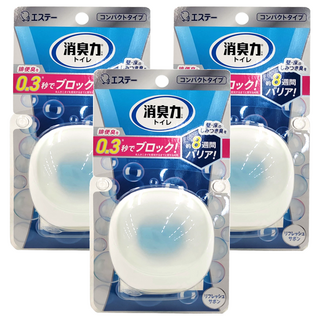 ST 雞仔牌 消臭力 強效持久型 浴廁除臭劑(本體) 6ml, 3個