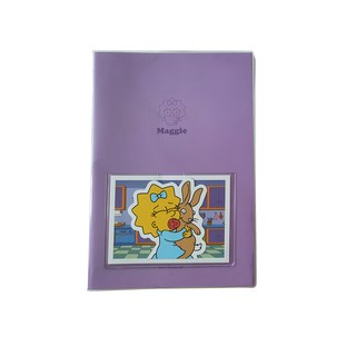 THE SIMPSONS 辛普森家庭 月計劃行事曆, 紫色奶嘴妹款, 130 x 190mm, 1本