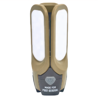 POST GEnERAL 太陽能充電LED燈, 磁吸模式, 綠色, 1個