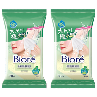 Biore 蜜妮 低摩擦護膚卸粧棉, 30片, 2包