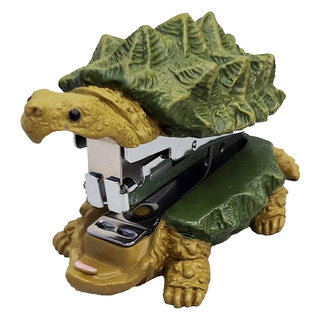 SETOCRAFT 動物造型訂書機 R23-0943, 鱷龜, 1個