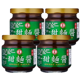 金蘭 甜麵醬，不含防腐劑，全素, 200g, 4罐