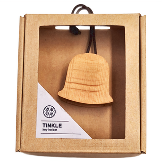 Tinkle 小叮鈴 原木鑰匙圈, 1個
