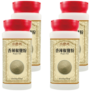 小磨坊 香辣椒鹽粉, 420g, 4罐