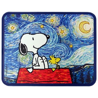 PEANUTS 史努比 大師滑鼠墊, 星夜, 1個