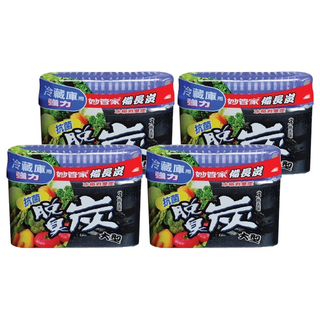 Magic Amah 妙管家 冰箱消臭炭 冷藏庫專用, 300g, 4盒