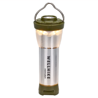 WellHike 玩客 燈塔露營燈 上底 4cm 下底 2.5cm 高 10cm, 綠色, 1個