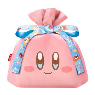 Nintendo 任天堂 SWITCH 環保袋 粉色糖果造型, 卡比 藍色 + 粉色, 1個