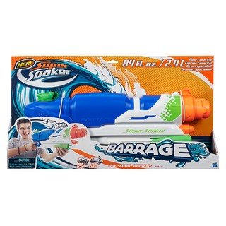 Hasbro 孩之寶 NERF Super Soaker 超威水槍系列 超猛水力 2.4L, 1個, 多色