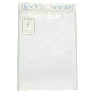 Baby Underwear 無接縫紗布肚衣 日本製, 50~70