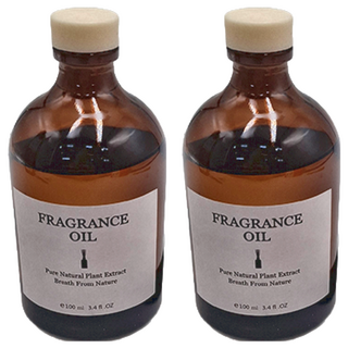 FRAGRANCE 法式精油茶色擴香瓶, 100ml 鮮荔枝白茶, 2件