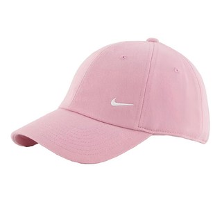 NIKE 耐吉 U CLUB CAP U CB SM SWSH L 棒球帽, 粉紅色, 1個
