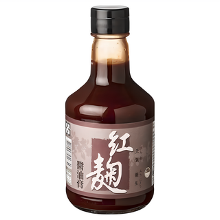 菇王 紅麴醬油膏 300ml 自然釀造 無添加劑, 1瓶