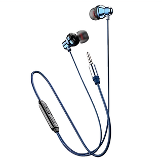 RECCI 銳思 線控耳機，高清音質，立體聲音質，聽歌通話，配戴舒適，附贈2組耳套, REP-L35, 混和顏色