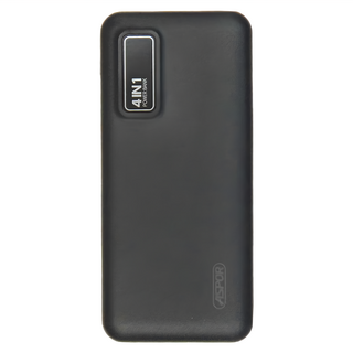 ASPOR 4合1自帶線行動電源 12W最大輸出 PC+ABS防火V0材質, A300, 顏色隨機