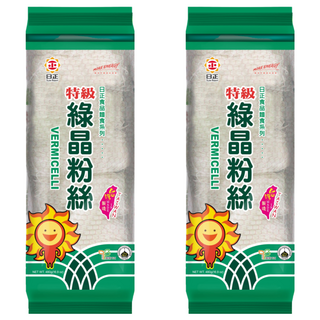 日正食品 特級綠晶粉絲 480g, 低熱量高飽足感，Q彈不軟爛，火鍋料理皆宜, 2包