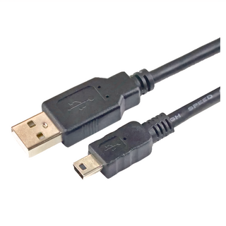 POLYWELL 寶利威爾 USB-A To Mini USB 充電傳輸線, 3m, PW15-W45-M774, 1條
