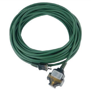 MAX STAR 太星電工 一開三插動力軟線, 15m, 軍綠色, 1條