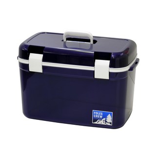 JEJ FolesCrew 專業保溫保冷冰桶 - 2L塑膠瓶可直立收納, 35L, 藍色