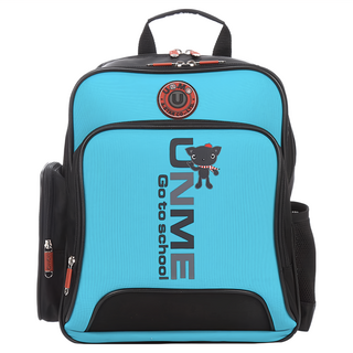 UnMe MIT多功能造型人體工學後背書包, 藍綠, 1個, 38 x 27 x 18cm