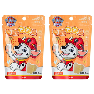 Lab52 齒妍堂 無糖QQ糖 汪汪隊聯名款 乳酸多多口味, 多多, 30g, 2包