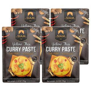 deSIAM 暹羅泰式黃咖哩膏, 70g, 4包