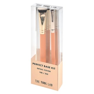 THE TOOL LAB 遮瑕刷套裝, 108小範圍遮瑕刷 + 232重點遮瑕刷，完美修飾毛孔和凹凸不平處，打造無痕底妝, 51667, 1組