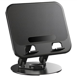 COTECi 筆電散熱架 851g 黑色 BS-011 360度旋轉 可折疊, 1個