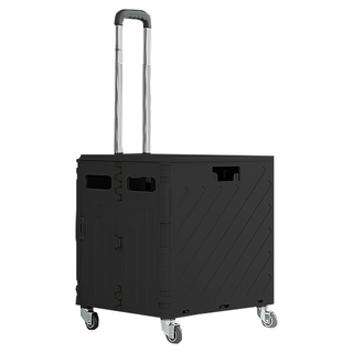 萬向輪買菜車 IC003-03 42 x 36 x 47cm, 黑色, 1個